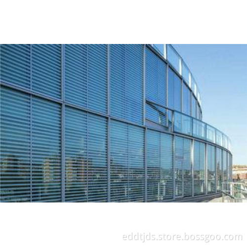Curved Laminated Insulated Glass 19mm 20mm 25mm For Curtain